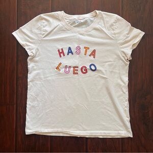 Madewell 'Hasta Luego' Short Sleeve T-Shirt / Size M